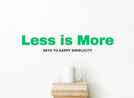 Less is More: How Underconsumption Leads to a Better Life