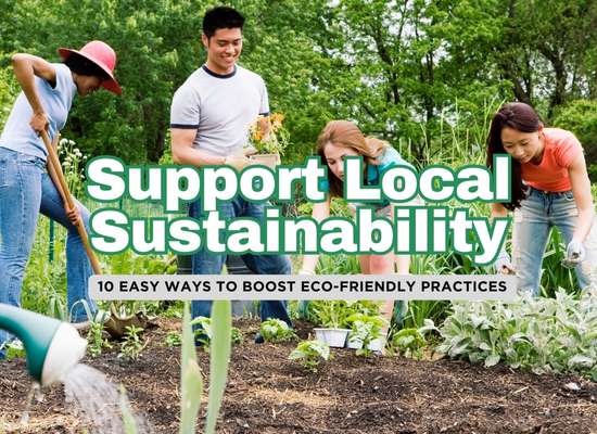 10 Simple Ways to Support Local Sustainability